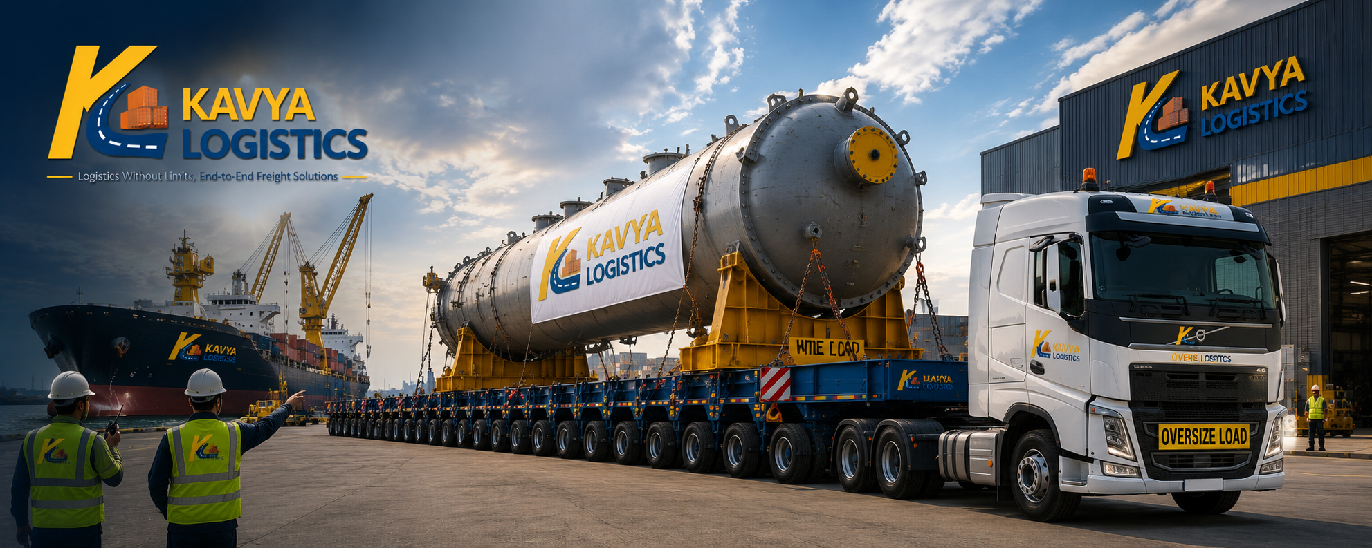 Kavya Logistics ODC project cargo and heavy lift logistics services in India