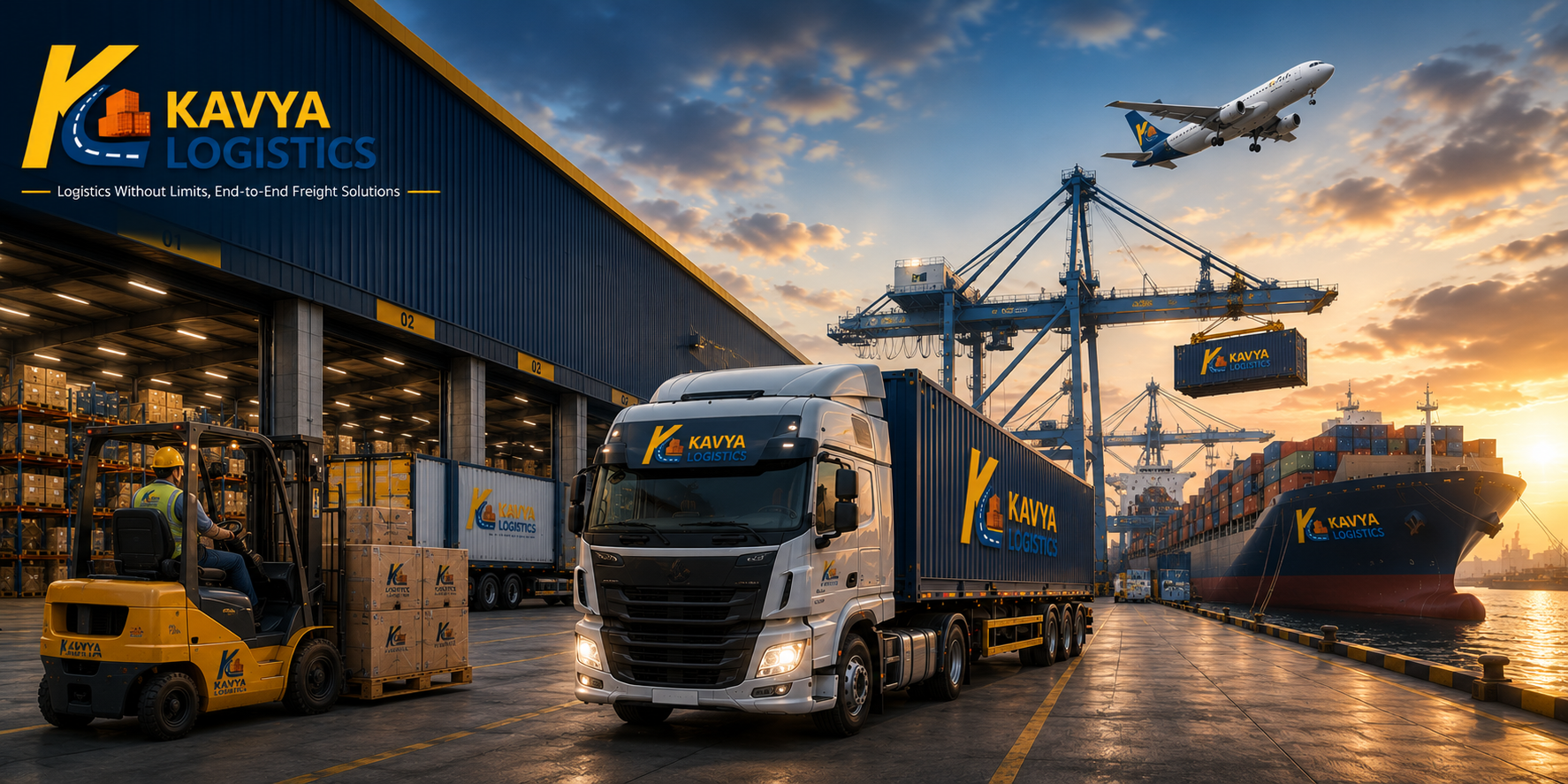Kavya Logistics company overview and project logistics operations